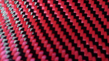 Cargar imagen en el visor de la galería, Fibra de carbono rojo 12k 1.27m x 1m