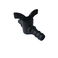 Conexión con llave para tubería de 10 mm (3 piezas)